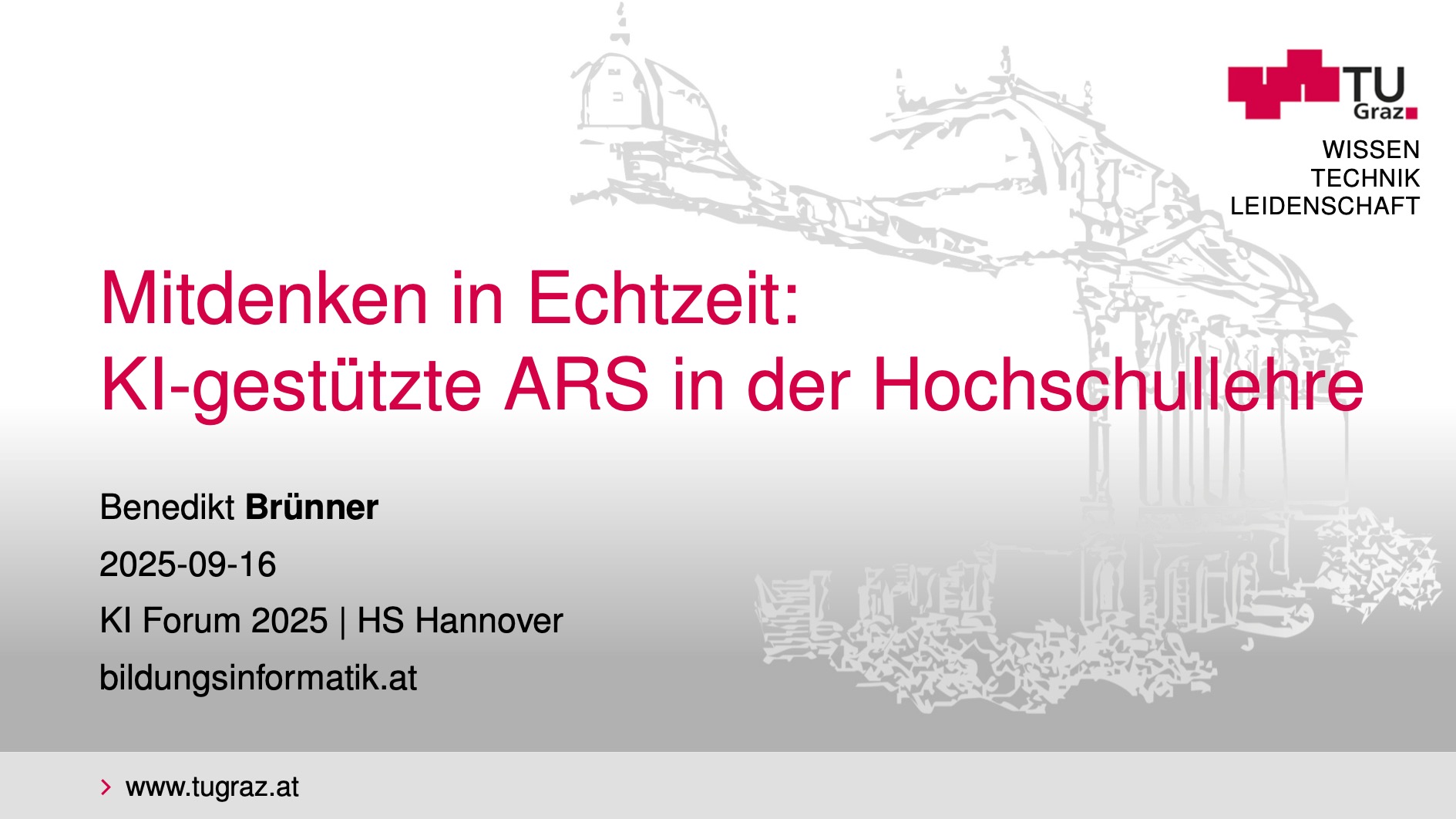 Real-Time Co-Thinking: AI-supported ARS in university teaching