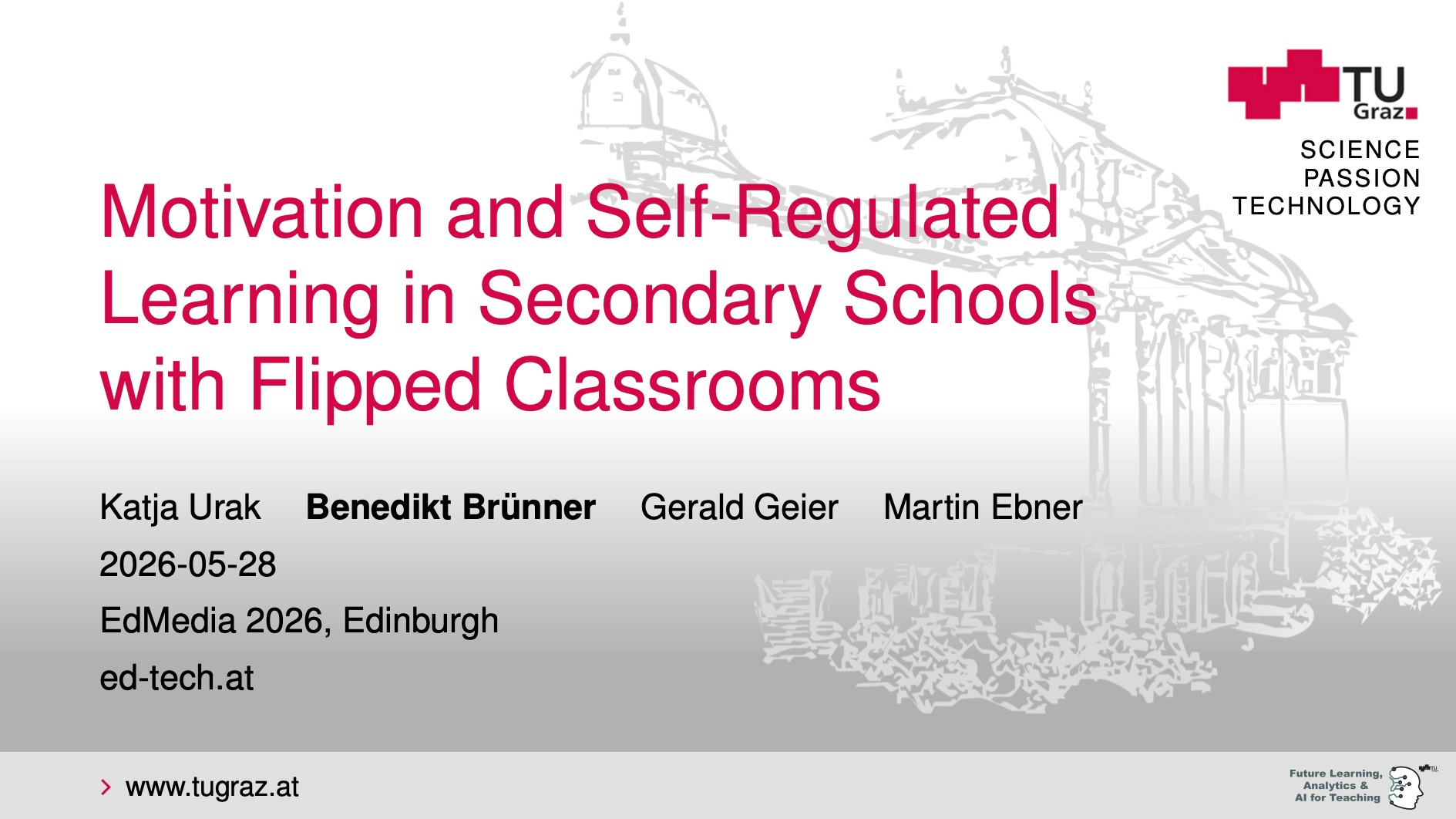 Presentation: Motivation and Self-Regulated Learning in Secondary Schools with Flipped Classrooms: A Systematic Literature Review
